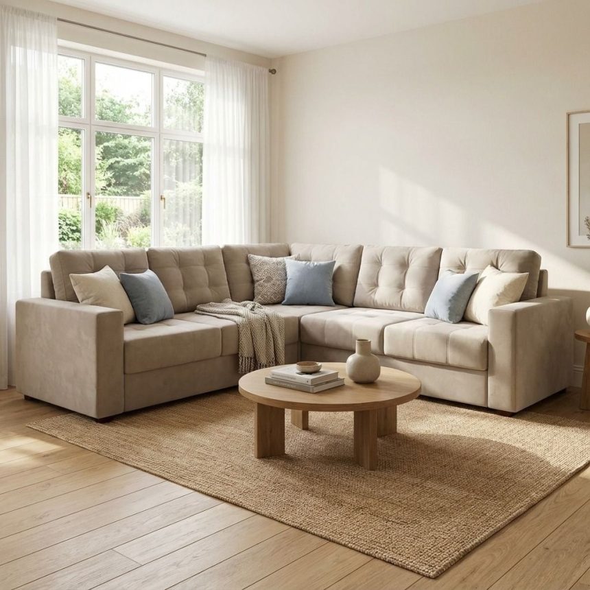 Sofá Barcelona de canto