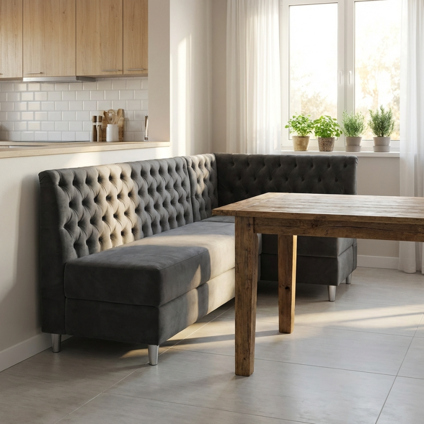 Booth/canto alemão capitone