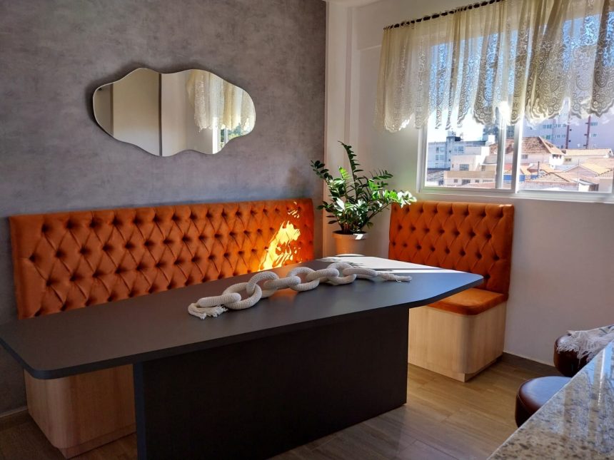 Estofado para booth/”canto” alemão